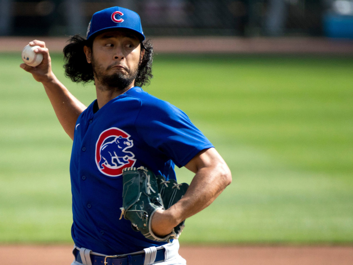 Yu Darvish pitching